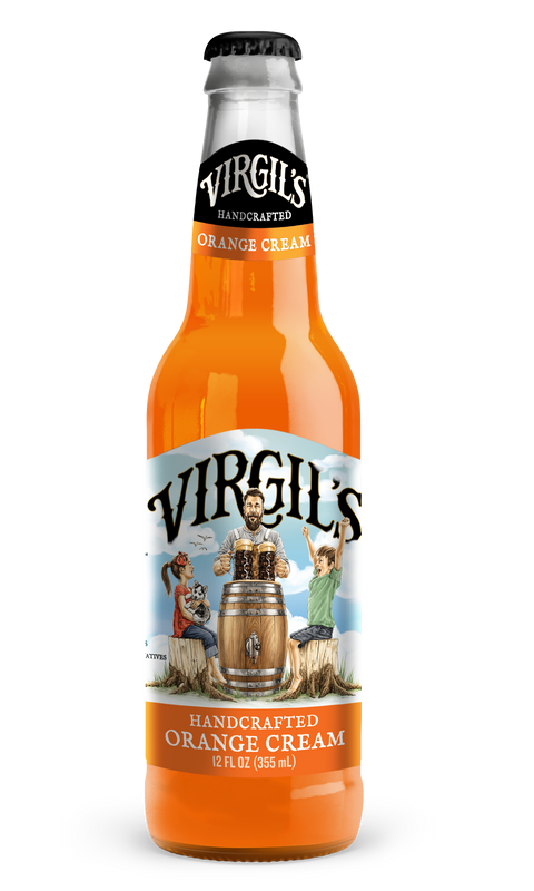 Virgil's Orange Cream Soda - 12 Pack