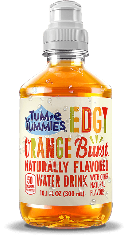 Tum-E Yummies Edgy Orange Burst 10.1 oz - 24 Pack