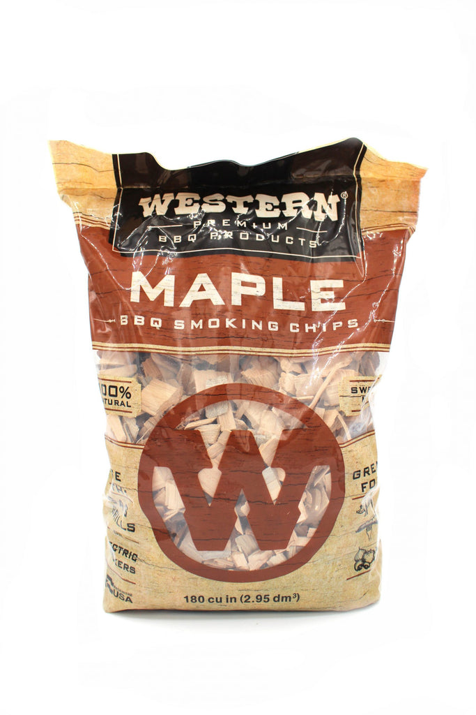 Western Wood - Maple BBQ Smoking Chips - 180 cu. in.